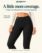 A little more coverage. Wide high waistband